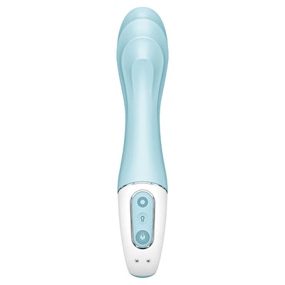 SATISFYER - AIR PUMP VIBRATOR 5+ APP GONFLABLE G-SPOT VIBRATOR BLEU