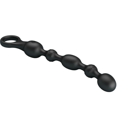 PRETTY LOVE - BALLES ANAL VAN 10 VIBRATIONS RECHARGEABLES EN SILICONE