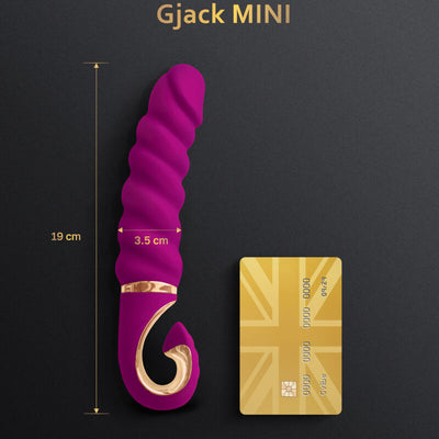 G-VIBE - VIBRATEUR GJACK MINI VIOLET EN SILICONE