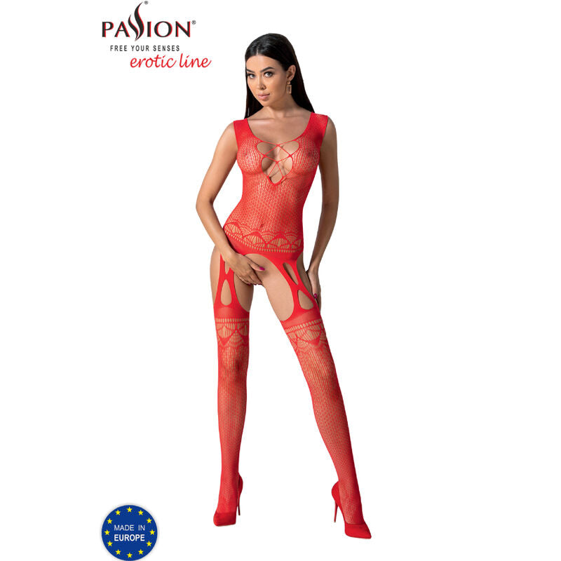 PASSION - BS099 BODYSTOCKING NOIR TAILLE UNIQUE