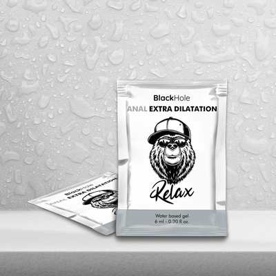BLACK HOLE - GEL À BASE D'EAU EXTRA DILATATION 6 ML DOSE UNIQUE