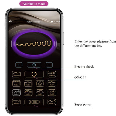 PRETTY LOVE - PLUG ANAL CONTRÔLÉ PAR APPLICATION JEFFERSON VIOLET