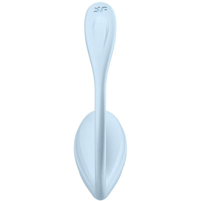 SATISFYER - APPLICATION GRATUITE STIMULATEUR DE POINT G PÉTALE LISSE BLEU CIEL