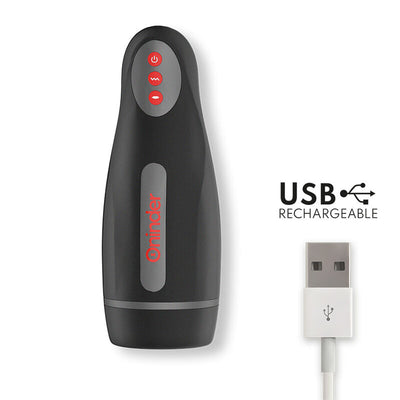 ONINDER - MASTURBATEUR RECHARGEABLE POUR HOMME SEOUL 10 VITESSES - APPLICATION GRATUITE
