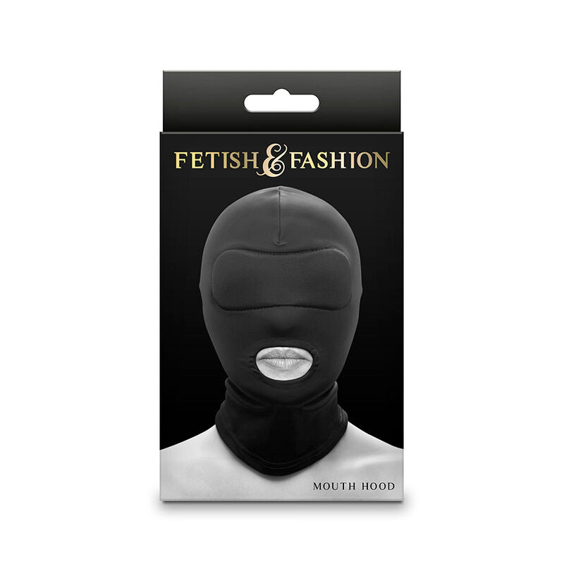 NS NOVELTIES - FETISH & FASHION CAGOULE BOUCHE NYLON NOIR