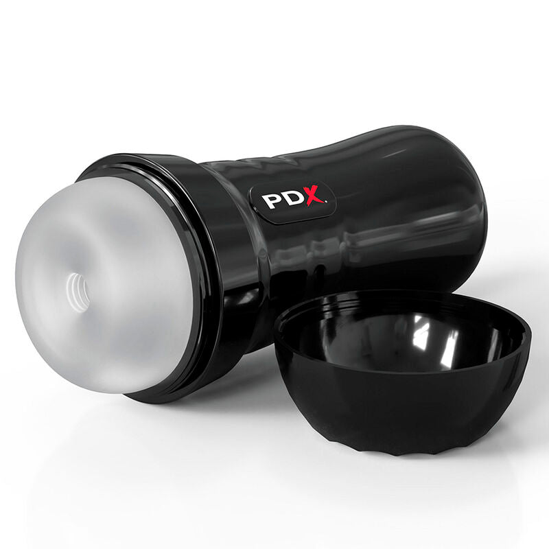 PDX EXTREME - SLIDE & GLIDE MASTURBATEUR AUTOLUBRIFIANT TRANSPARENT