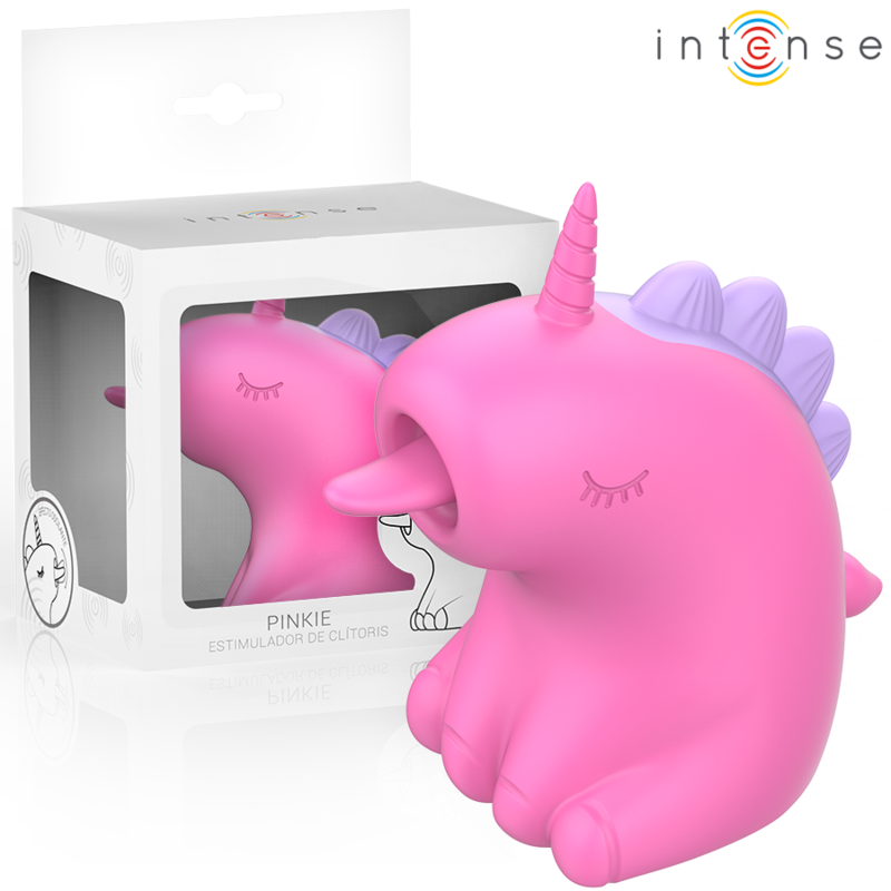 INTENSE - STIMULATEUR DE LANGUE ROTATIF À 360° PINKIE