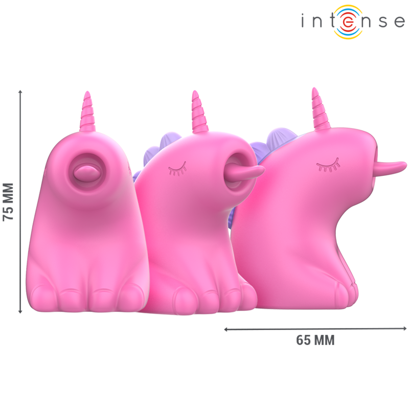 INTENSE - STIMULATEUR DE LANGUE ROTATIF À 360° PINKIE