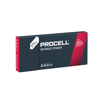 PROCELL - INTENSE POWER ALCALINE LR03 AAA 1,5V BOÎTE*10