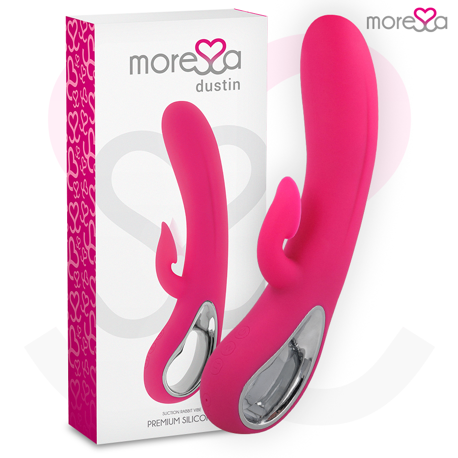 MORESSA - DUSTIN ONDES STIMULANTES CLITORIALES ET VIBRATIONS PUISSANTES SILICONE PREMIUM RECHARGEABLE