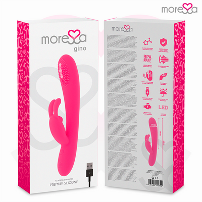 MORESSA - GINO RECHARGEABLE EN SILICONE PREMIUM