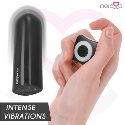 MORESSA - NIX VIBRATEUR TÉLÉCOMMANDE NOIR