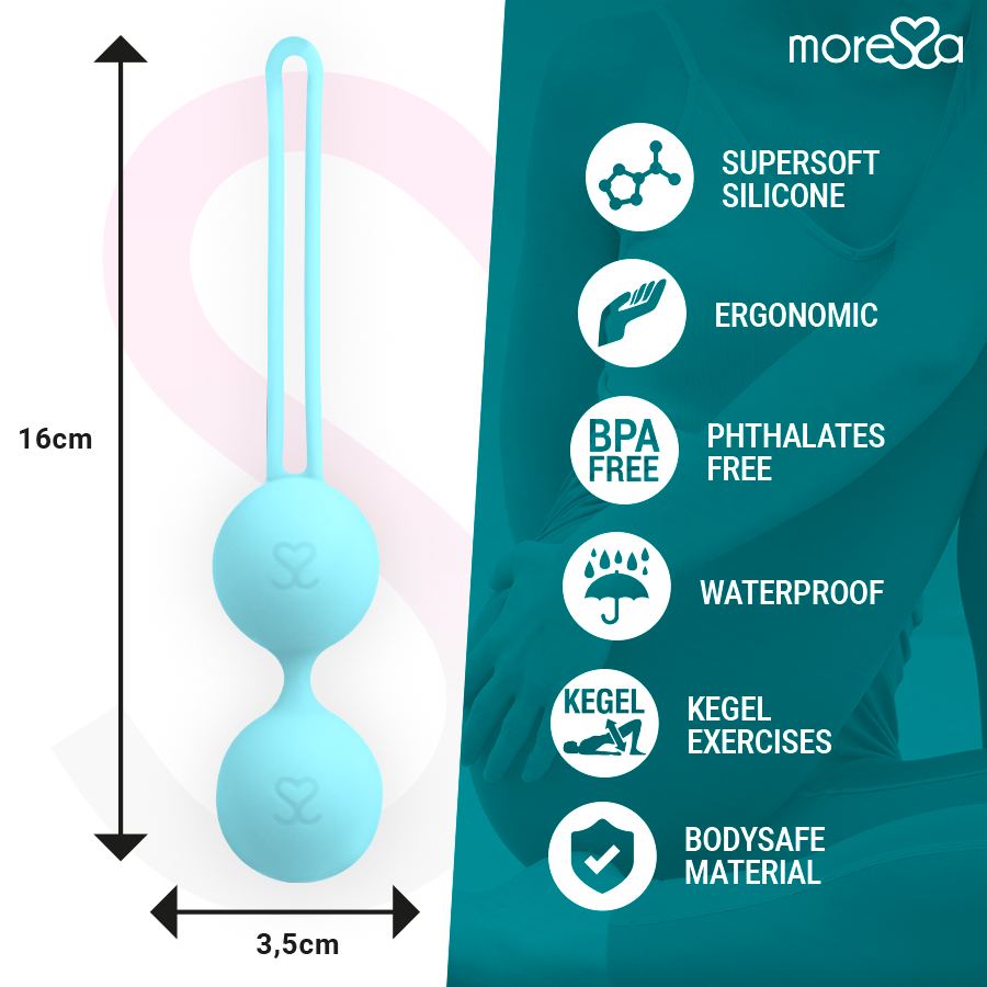 MORESSA - OSIAN DEUX SILICONE TURQUOISE PREMIUM
