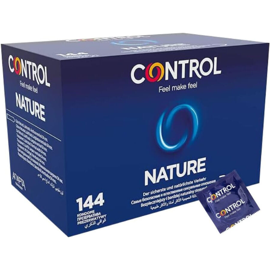 CONTROL - PRÉSERVATIFS NATURE 144 UNITÉS