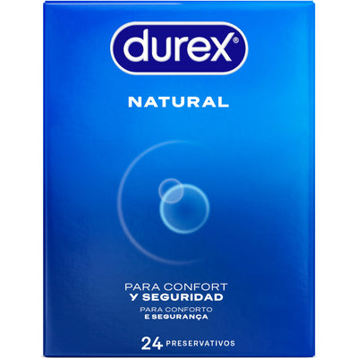 DUREX - PRÉSERVATIFS NATURELS 24 UNITÉS