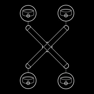 FETISH SUBMISSIVE - UNION DE MENOTTES EN CUIR VÉGAN