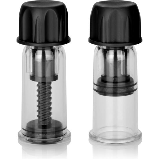 CALEXOTICS - VACCUM TWIST ONDES STIMULANTES POUR TÉTONS NOIRS